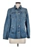 Curve Appeal 100% Cotton Blue Denim Jacket Size M - photo 1