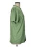 GAIAM Solid Green Short Sleeve T-Shirt Size L - photo 4