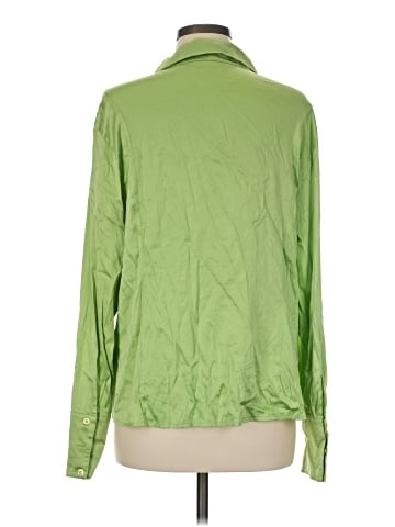 Escada Long Sleeve Silk Top (view 2)