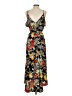 Soprano 100% Polyester Paisley Black Casual Dress Size S (estimated) - photo 2