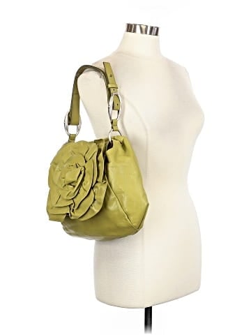 Yves Saint Laurent Rive Gauche Vintage Leather Flower Bag (view 2)