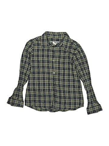 Bonpoint Long Sleeve Button-Down Shirt (view 1)