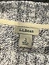 L.L.Bean 100% Cotton Tweed Silver Pullover Sweater Size S - photo 7