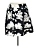 Necessary Objects Floral Black Casual Skirt Size L - photo 2