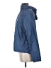 Nike 100% Polyester Solid Blue Windbreaker Size S - photo 5