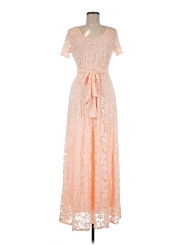 Pink Blush Casual Dress (view 1)