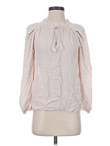 Rebecca Taylor 3/4 Sleeve Silk Top (view 1)