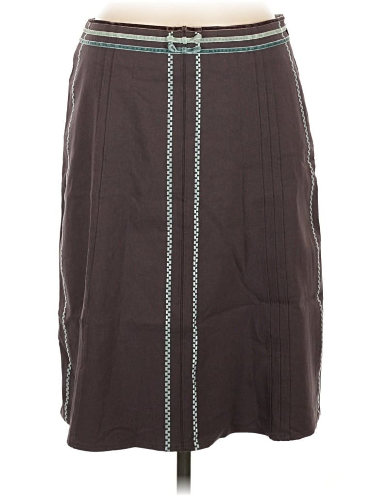 Pre-owned Elevenses Casual Skirt In Brown