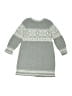 Hanna Andersson 100% Cotton Floral Fair Isle Gray Dress Size 110 cm / US 5-6 - photo 2