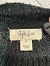 Style&Co Black Pullover Sweater Size M - photo 7
