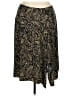 Worthington Paisley Gold Brown Casual Skirt Size XL - photo 1
