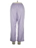 Alfred Dunner 100% Polyester Solid Purple Casual Pants Size 16 - photo 2
