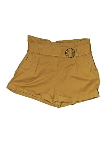 Sézane Khaki Shorts (view 1)