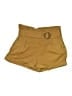 Sézane Solid Gold Tan Khaki Shorts Size L - photo 1