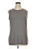 Athleta Gray Sleeveless T-Shirt Size XL - photo 1
