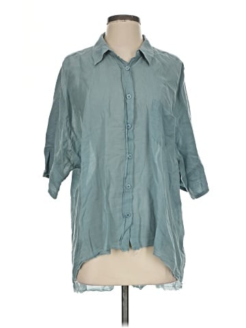 Free People 3/4 Sleeve Button-Down Shirt (view 1)