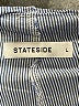 Stateside 100% Cotton Stripes Blue Shorts Size L - photo 3