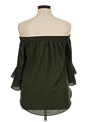 Moa Moa 3/4 Sleeve Blouse (view 2)