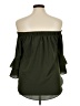 Moa Moa Green 3/4 Sleeve Blouse Size XL - photo 2