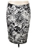 Calvin Klein Print Silver Formal Skirt Size 16 - photo 1