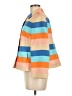 Akris Punto Stripes Orange Jacket Size 14 - photo 5