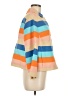 Akris Punto Stripes Orange Jacket Size 14 - photo 4