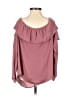 1.State 100% Polyester Burgundy Sleeveless Blouse Size S - photo 2