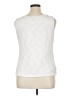 212 Collection White Sleeveless Top Size XL - photo 2