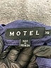 Motel 100% Polyester Blue Casual Pants Size XS - photo 7