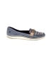 Grasshoppers Stripes Blue Flats Size 9 1/2 - photo 1