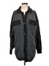 Free People Gray Long Sleeve Button-Down Shirt Size S - photo 1