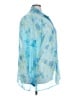 Notations 100% Polyester Floral Blue Long Sleeve Blouse Size 3X - photo 4