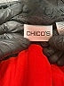 Chico's 100% Polyester Print Black Jacket Size XL (3) - photo 6