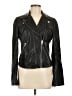 Madewell 100% Leather Black Washed Leather Motorcycle Jacket Size M - photo 1