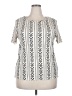 Lularoe Ivory Short Sleeve Top Size 2XL - photo 1