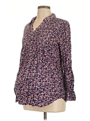 Motherhood Long Sleeve Blouse (view 1)
