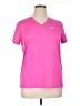 Under Armour 100% Polyester Pink Active T-Shirt Size XL - photo 1