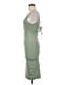 Zara Solid Green Cocktail Dress Size M - photo 5
