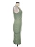 Zara Solid Green Cocktail Dress Size M - photo 4