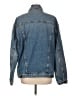 Free People 100% Cotton Blue Denim Jacket Size L - photo 2