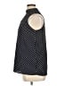 Faith and Joy 100% Polyester Polka Dots Black Sleeveless Blouse Size XL - photo 5