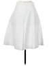 Theory Houndstooth White Formal Skirt Size S - photo 2