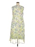 DressBarn 100% Polyester Yellow Cocktail Dress Size 22 - photo 2