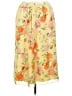 DressBarn 100% Polyester Floral Yellow Formal Skirt Size 22 - photo 2