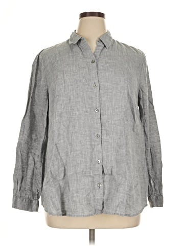 J.Jill Long Sleeve Button-Down Shirt (view 1)