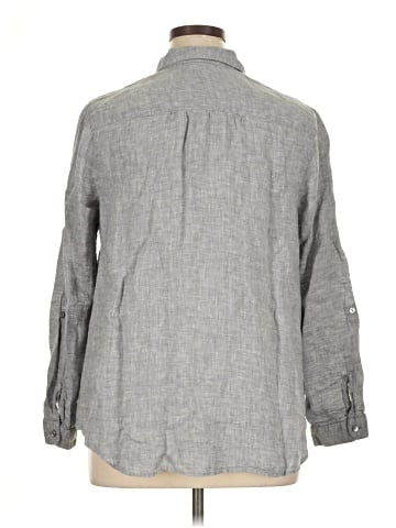 J.Jill Long Sleeve Button-Down Shirt (view 2)