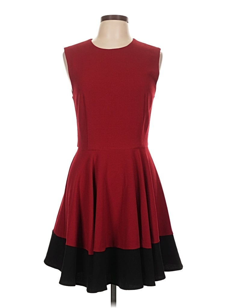 Pre-owned Sugarlips Cocktail Dress In Burgundy