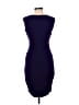 INTERMISSION Solid Purple Cocktail Dress Size 6 - photo 2