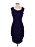 INTERMISSION Solid Purple Cocktail Dress Size 6 - photo 1