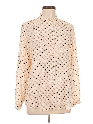 Club Monaco Long Sleeve Silk Top (view 1)